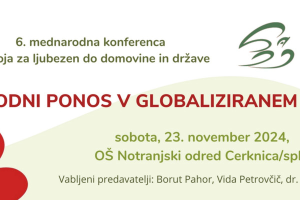 Društvo katoliških pedagogov Slovenije na tokratni konferenci o narodnem ponosu v globaliziranem svetu